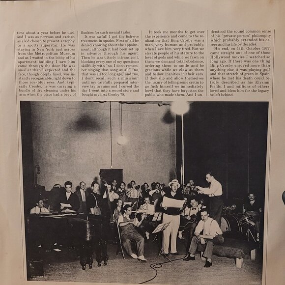 2/$9 Records: "A Bing Crosby Collection" Volume II (1932-1934) 33 1/2 Demo LP - Picture 8 of 8